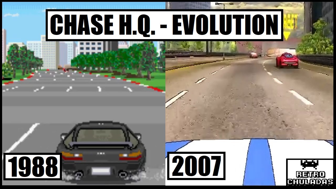 Chase H.Q. 🚗 Videogames Evolution  (1988 - 2007) ⏲️