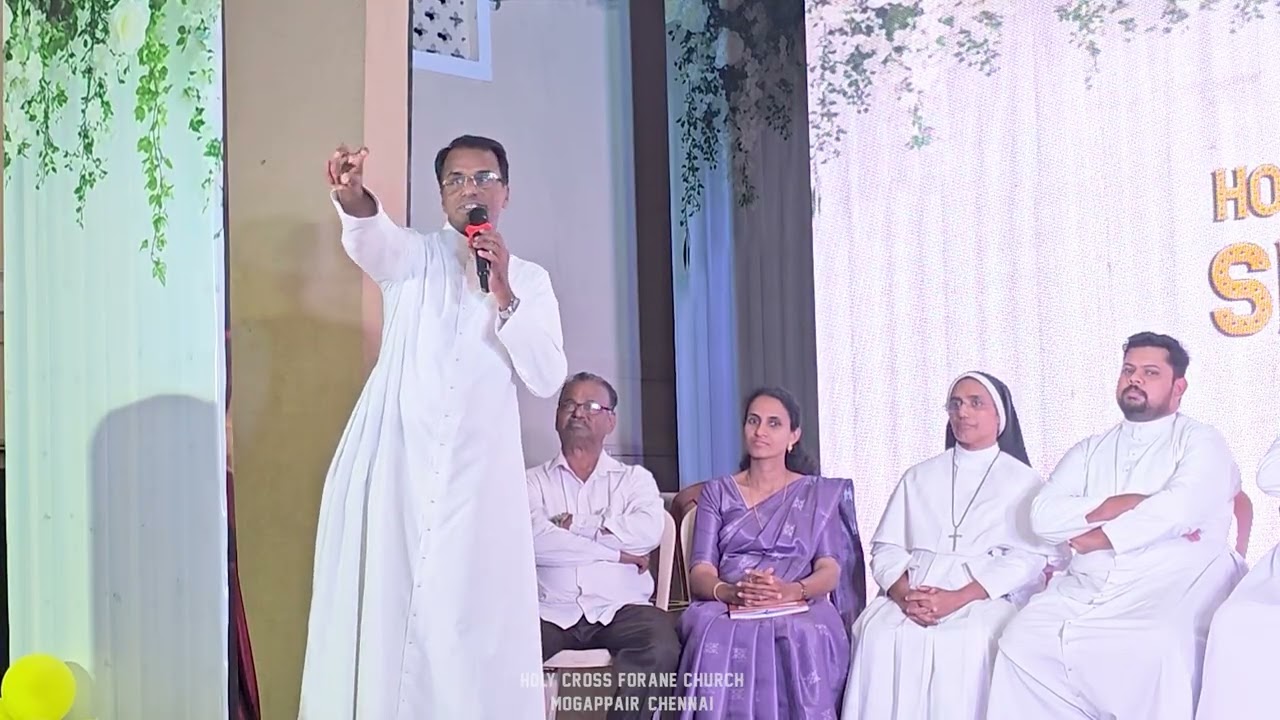 Fr.Davis Chenginiyadan,sharing his memories and the inspiring journey of how our church was formed.