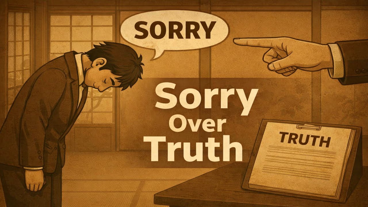 Why Apologies Matter More Than Truth in Japan