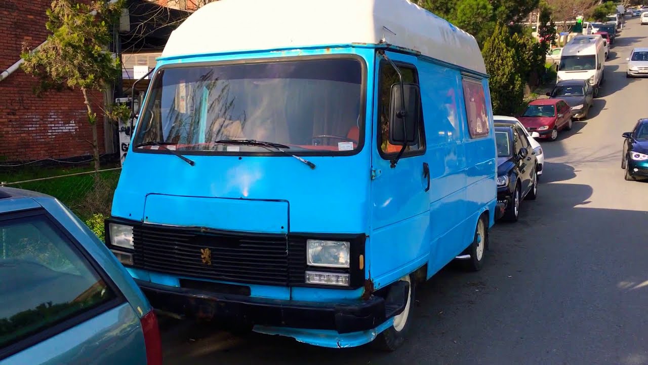 Karavan peugeot j9 başoğlu karavanın yaptığı 1985 deki dizayn - peugeot j9 furgon campervan caravan
