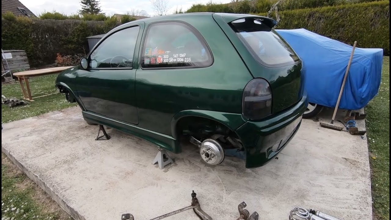 J'attaque les hostilités sur la corsa