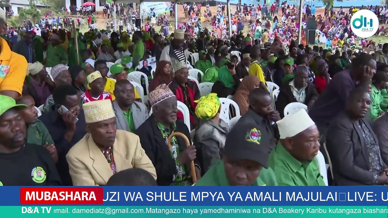🔴LIVE: UKAGUZI WA SHULE MPYA YA AMALI MAJULAI