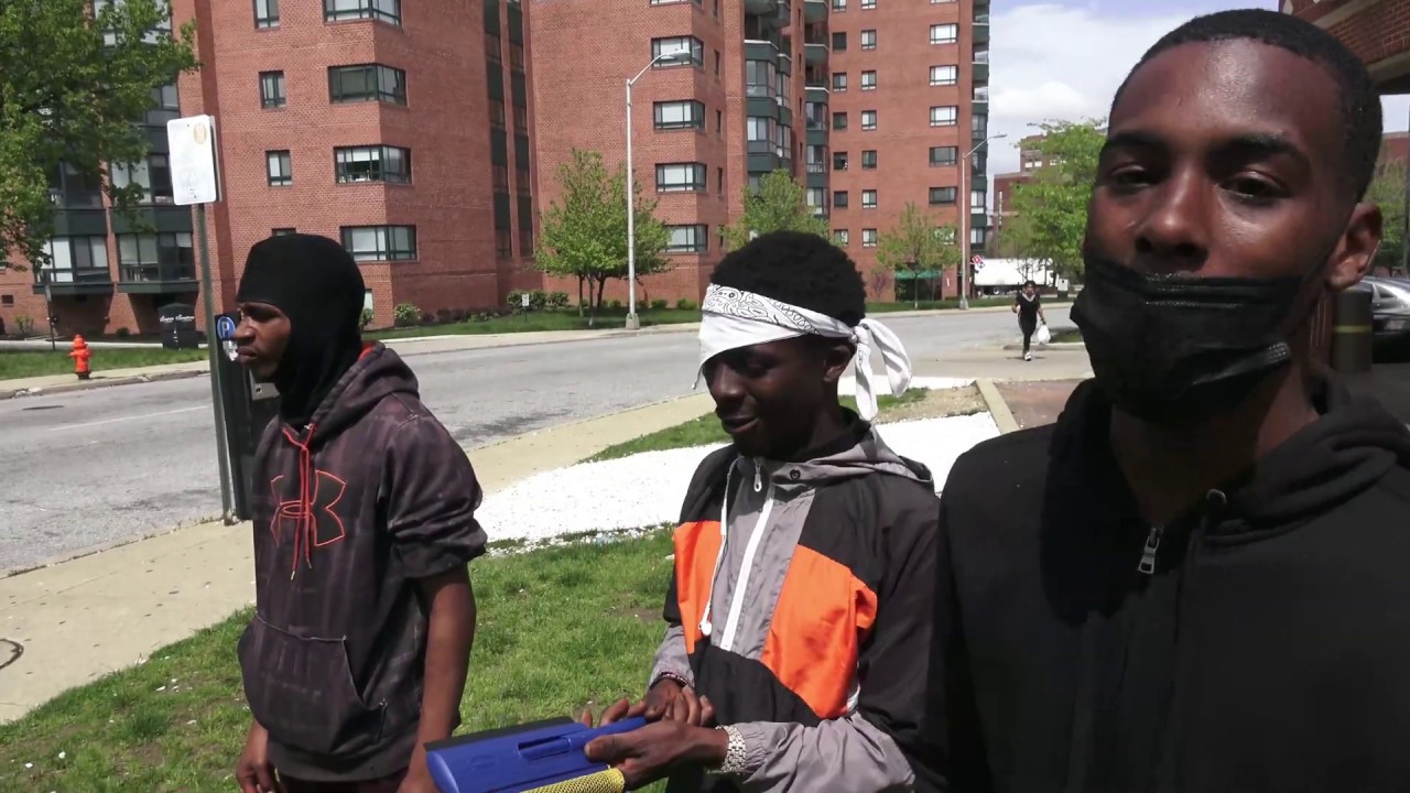 BALTIMORE STREET INTERVIEW WITH YOUTH / COVID 19 DISCUSSION