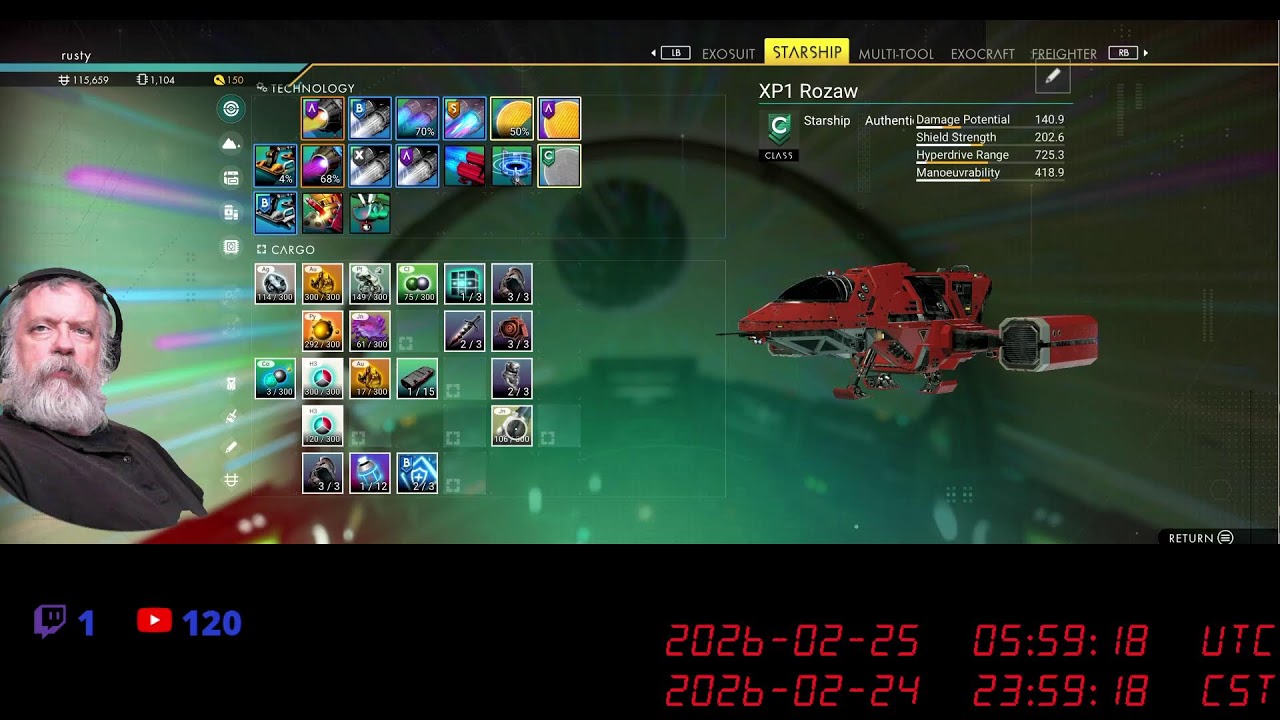 NMS - PC on LInux (Pop! OS) - Beacons - Going Hard Mode. I'll probably die.