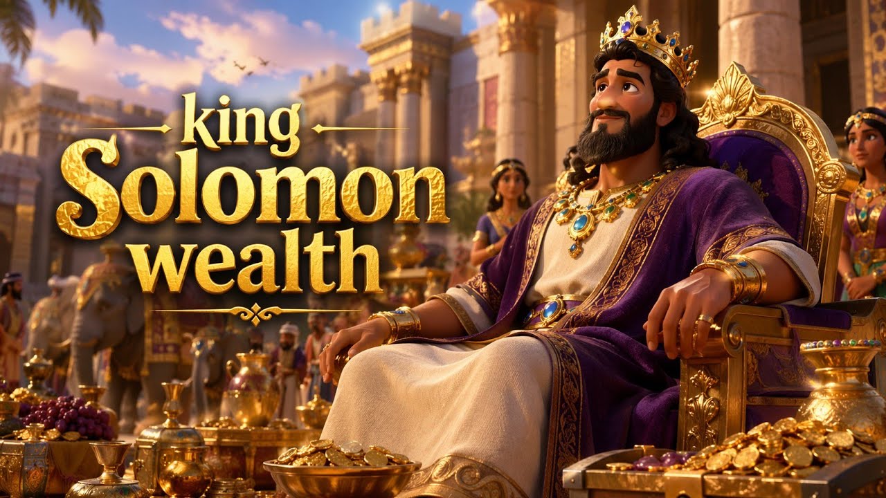 The Life of King Solomon: Wisdom, Wealth, & Tragic Downfall | The Bible’s Greatest King 👑