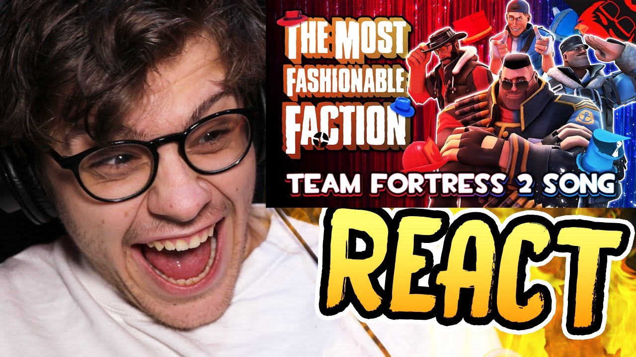 САМАЯ МОДНАЯ ФРАКЦИЯ | Анимированная песня Team Fortress 2 | РЕАКЦИЯ RUSTAGE