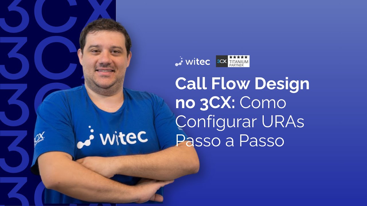 Call Flow Design no 3CX: Como Configurar URAs Passo a Passo