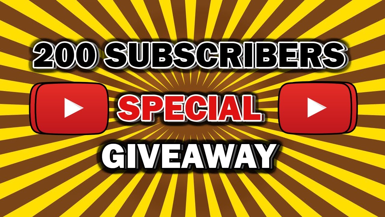 200 Subscriber Celebration!