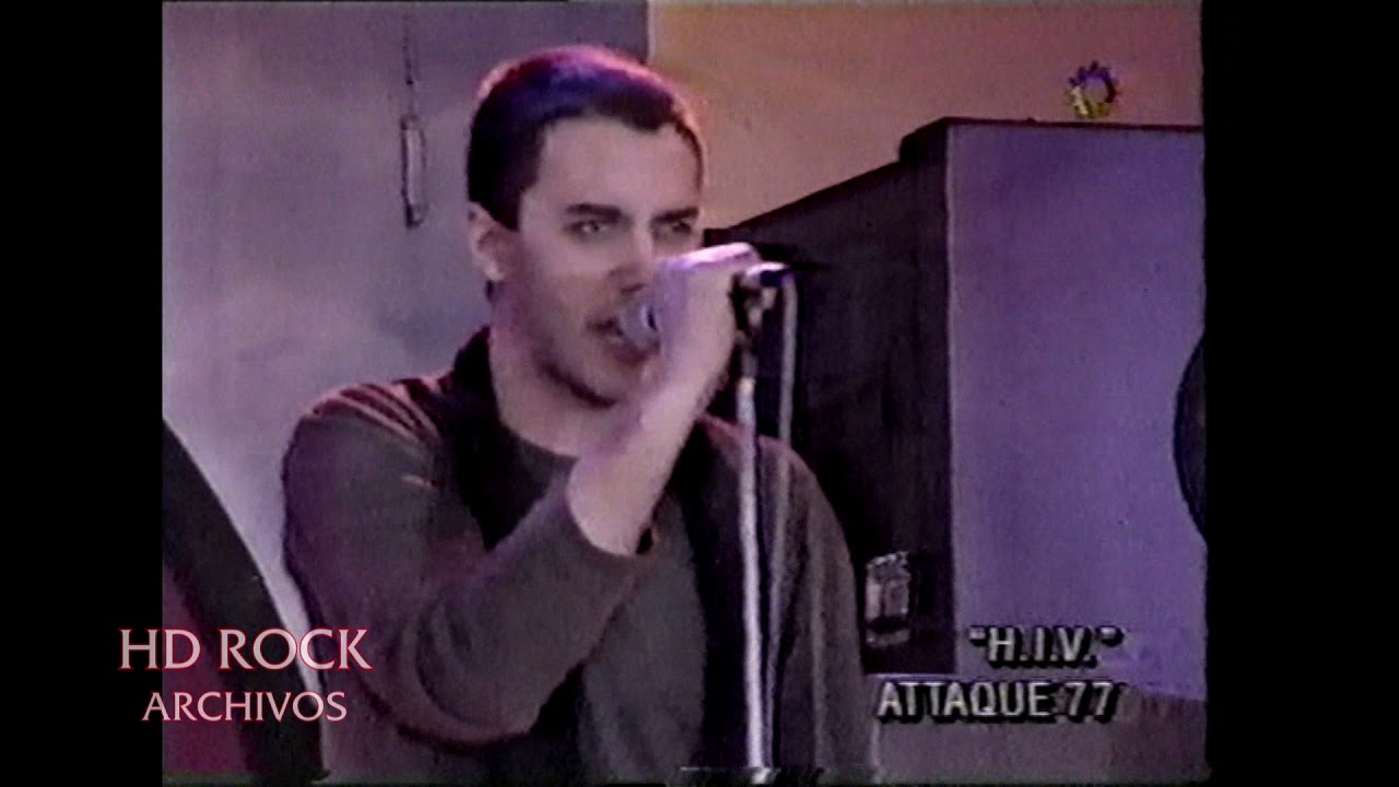 Attaque 77 'H.I.V.' - Programa 360 (Canal 13) 1993 (1920x1080)