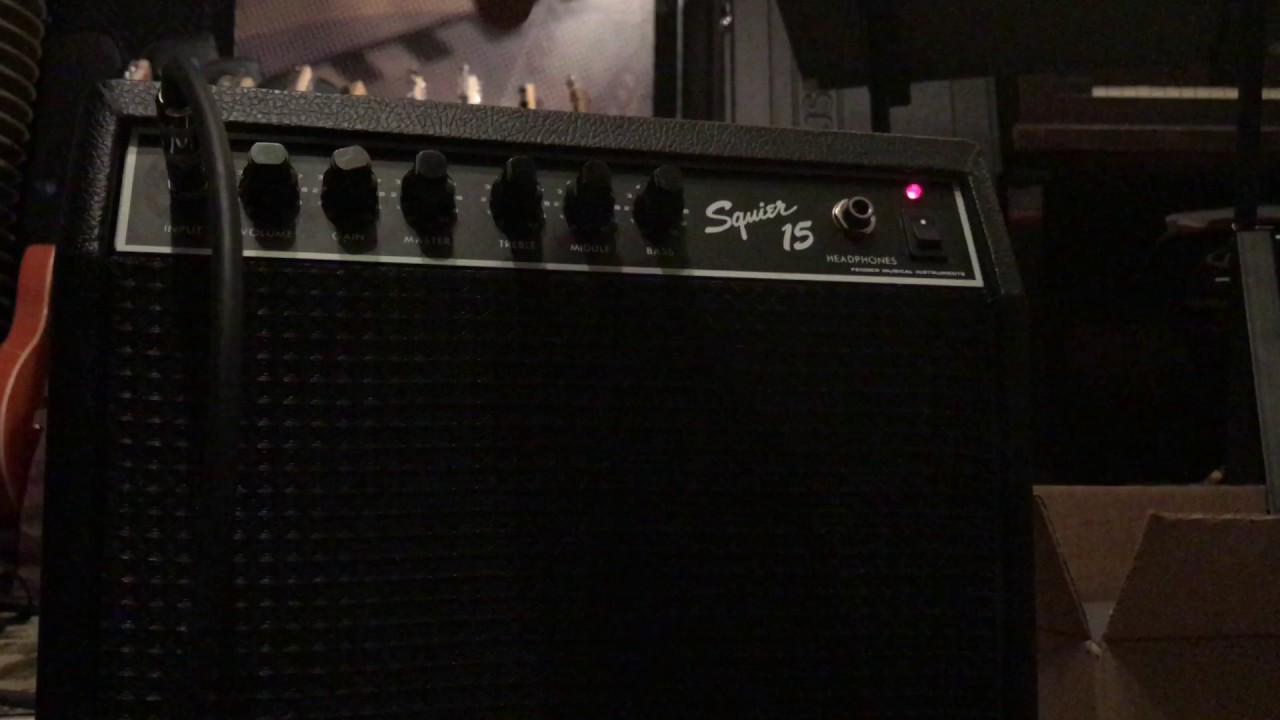 Fender Squier 15 - It rocks and it's tiny!