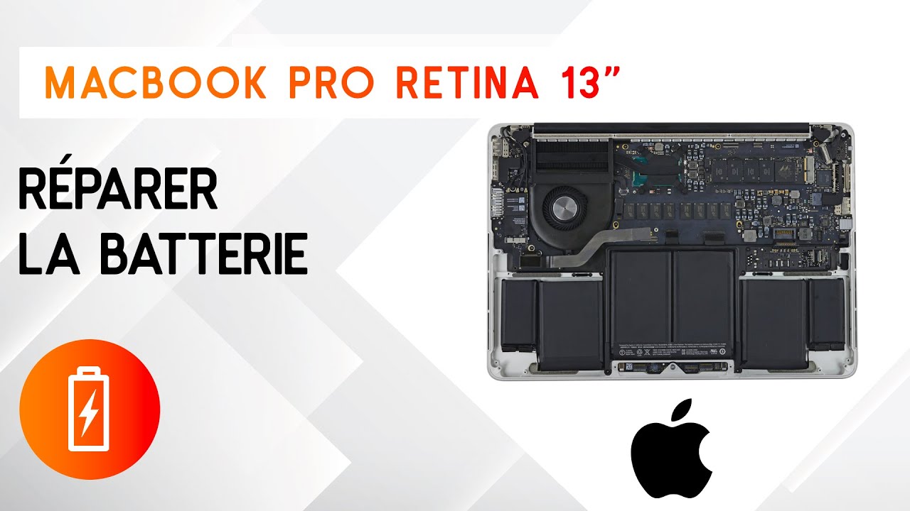 🛠 Remplacer la batterie A1493 du MacBook Pro Retina 13" (A1502) facilement ! Tuto Tout pour Phone