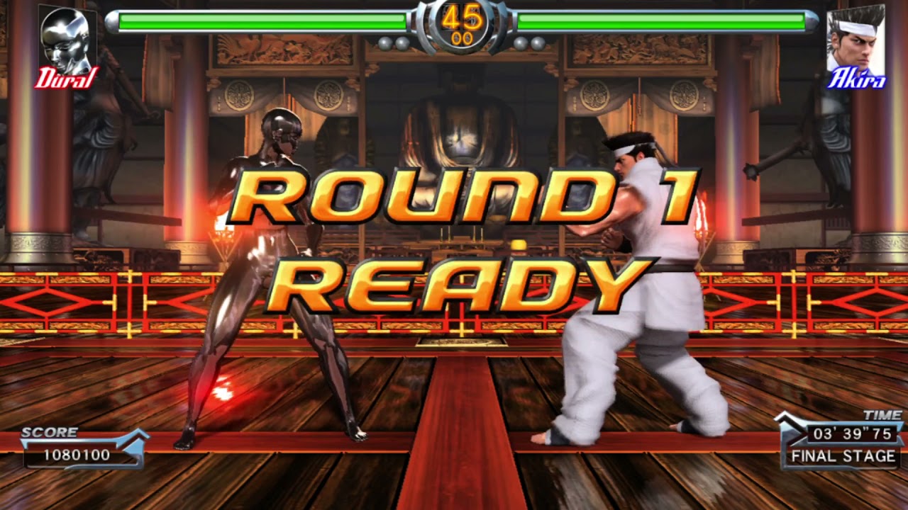 Virtua Fighter 5 Dural Arcade Mode