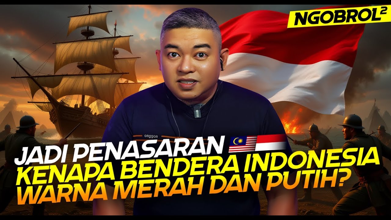 Org Malaysia Penasaran Kenapa Bendera Indonesia Harus Merah dan Putih?‼️