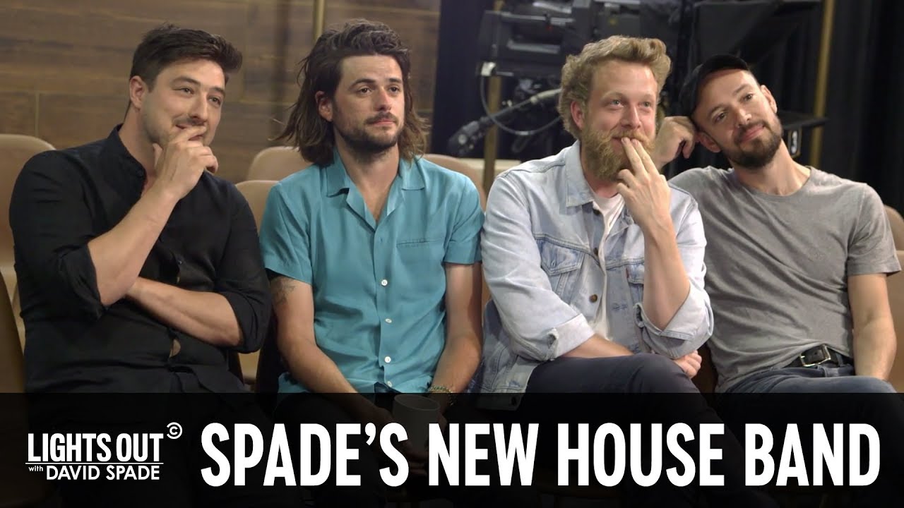 Mumford & Sons Interview to Be Spade’s House Band - Lights Out with David Spade