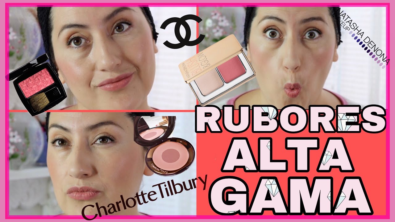 RUBORES EN POLVO DE ALTA GAMA high end blushes Lucía beauty cloud