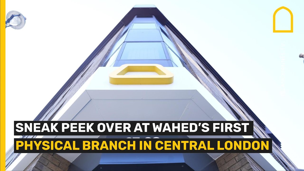 SNEAK PEEK OVER AT WAHED'S FIRST PHYSICAL BRANCH IN CENTRAL LONDON
