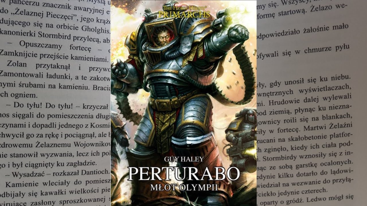 Recenzja książki - Perturabo: Młot Olympii - Guy Haley