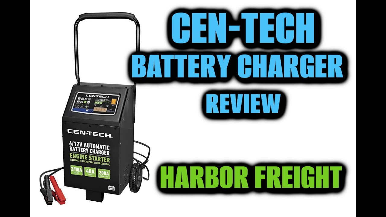 Зарядное устройство Cen Tech — обзор — Harbor Freight