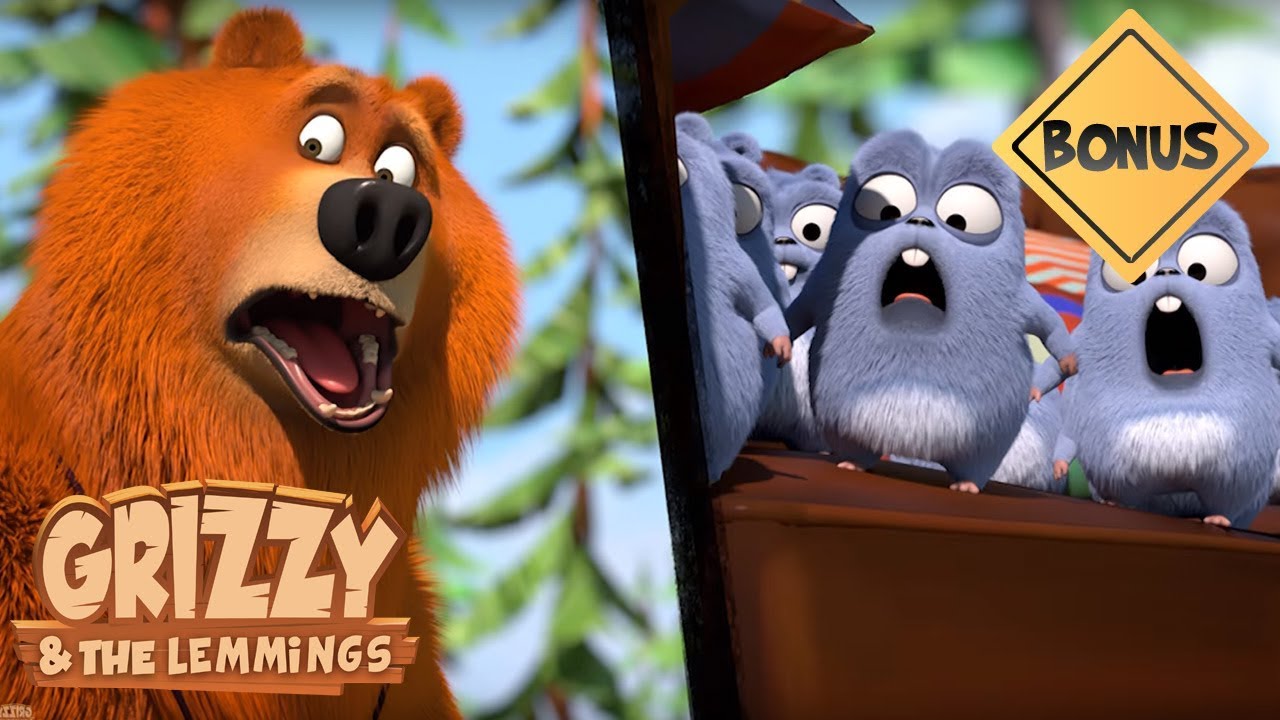 TOP 5 des moments d'entraide entre Grizzy & les Lemmings - Grizzy & les Lemmings