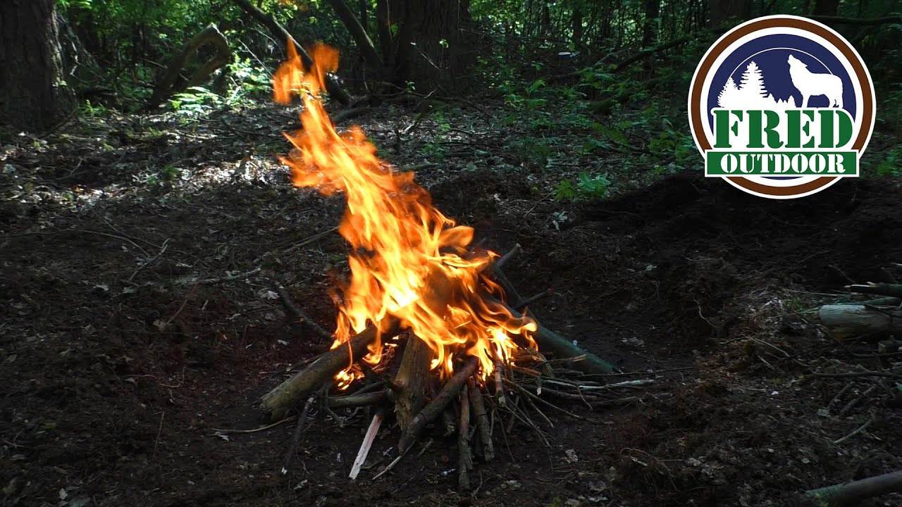 Hoe Maak Je Vuur | Survival/Bushcraft 🔥 (subtitles 🇬🇧)