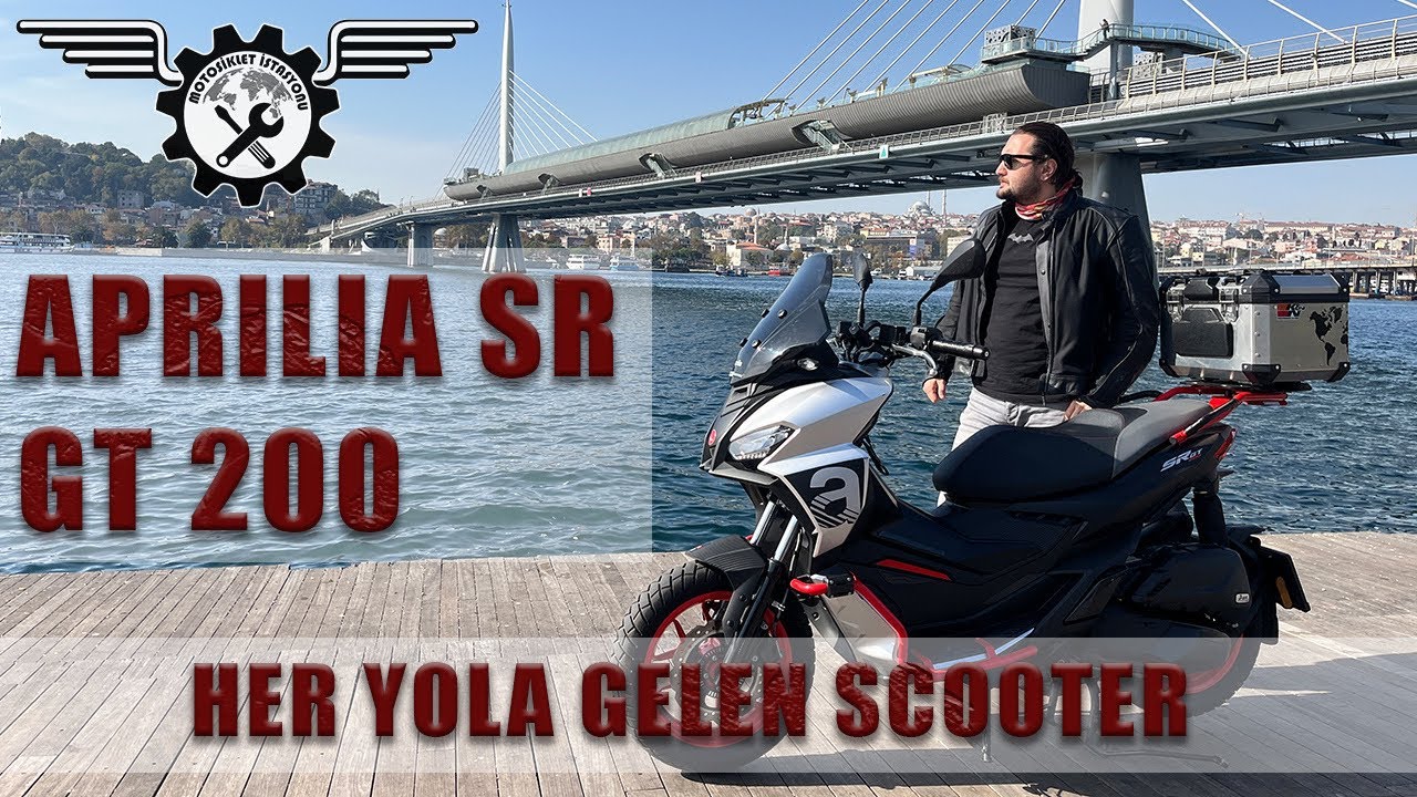 Aprilia SR GT 200 İnceleme | Her Yola Gelen Scooter ! (2022)