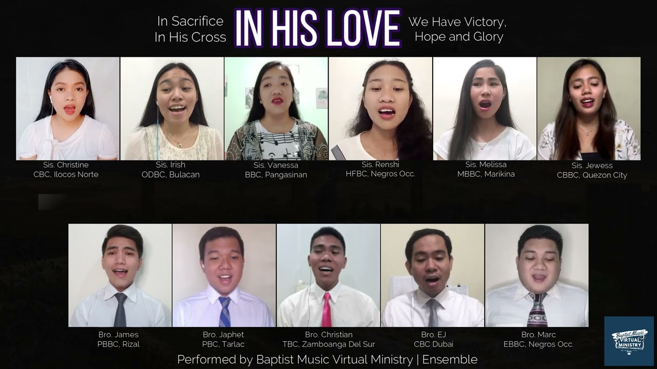 In His Love | Baptist Music Virtual Ministry | Ensemble