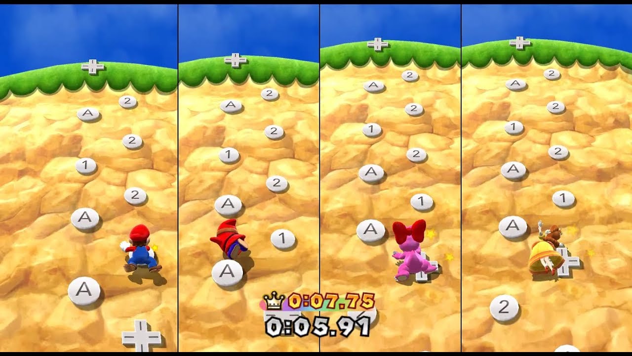 Mario Party 9 Magma Mine Party #29 (Player Master Difficult)