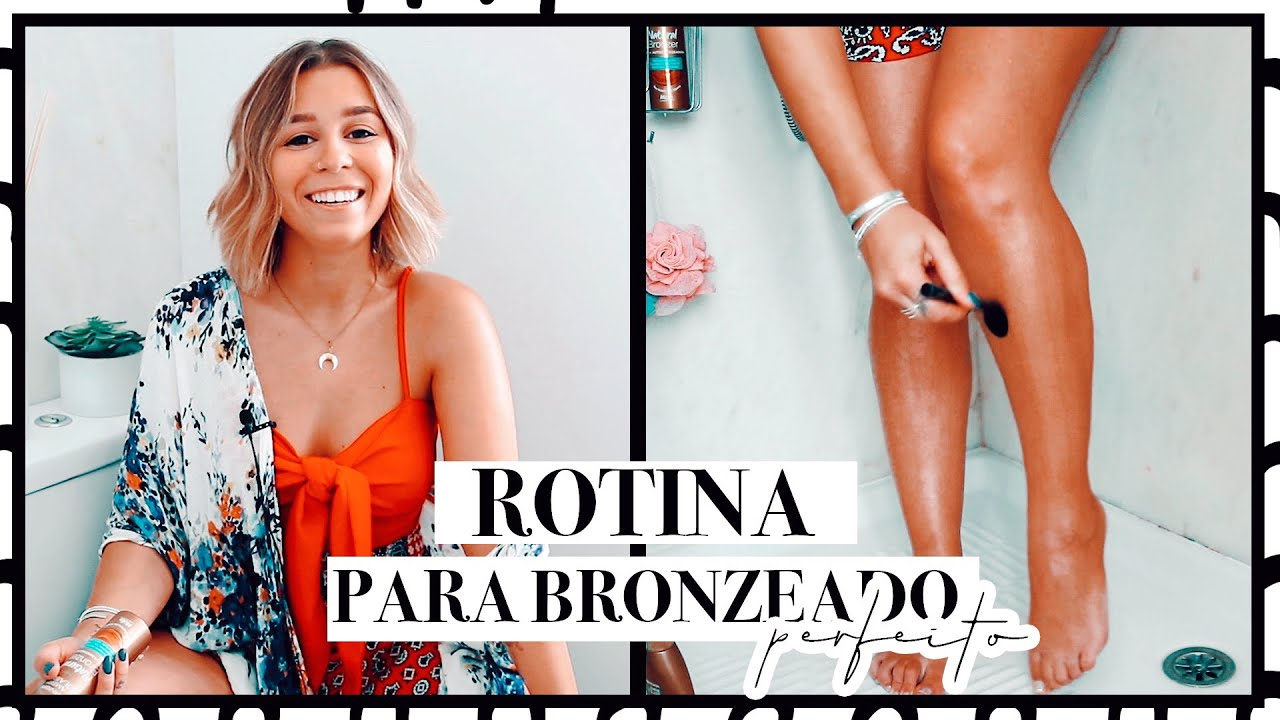 ROTINA DE AUTOBRONZEADOR - TODOS OS ERROS E TRUQUES | Inês Rochinha