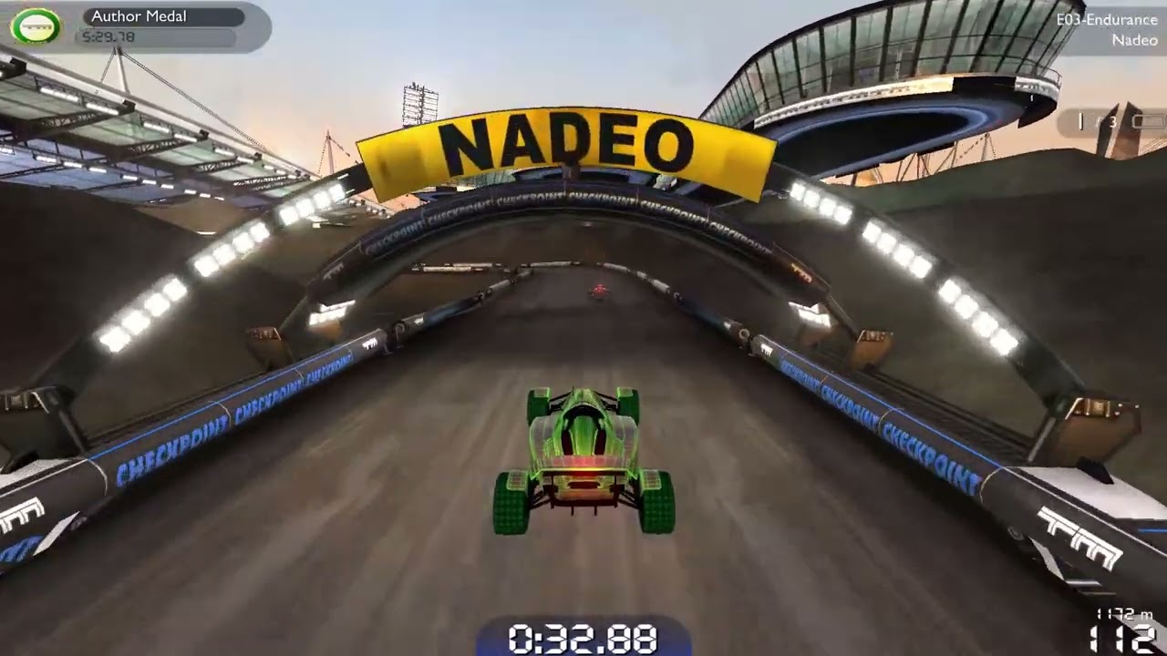 Trackmania Nations Forever - All Nadeo Medals on Black Tracks