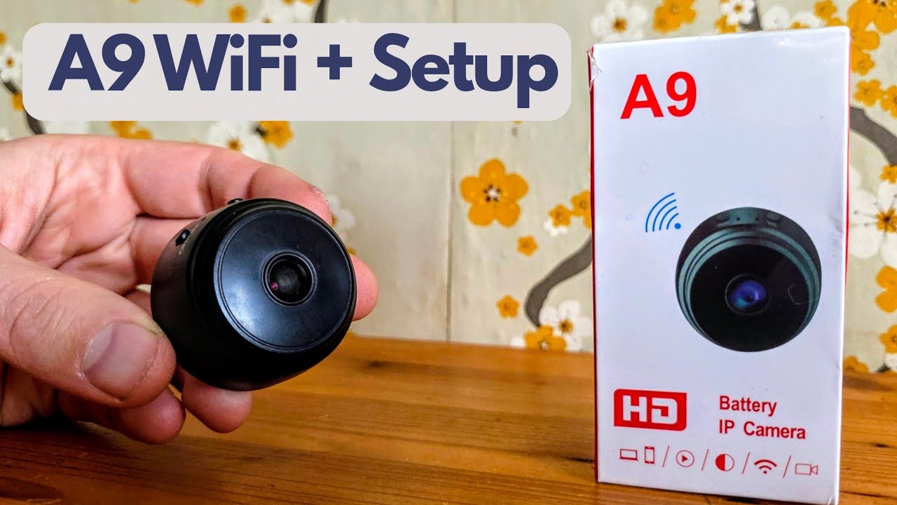 A9 Mini Hidden Spy Camera - How to Connect to WiFi 