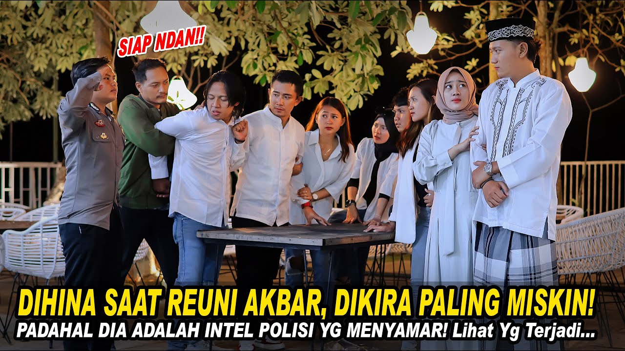 DIHINA SAAT REUNI AKBAR DIKIRA PALING MISKIN! PADAHAL DIA ADALAH INTEL POLISI ! Lihat Yg Terjadi...!
