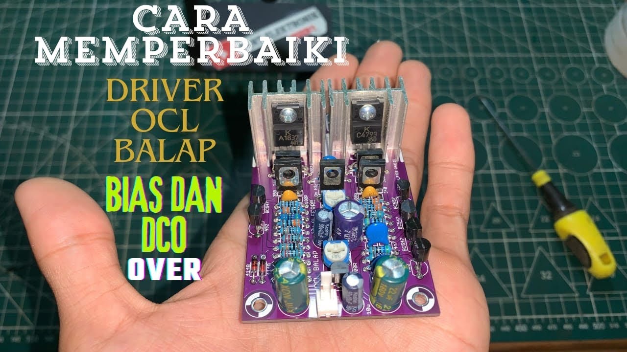MEMPERBAIKI DRIVER OCL BALAP YG PINCANG DIBAGIAN BIAS DAN DCO OVER