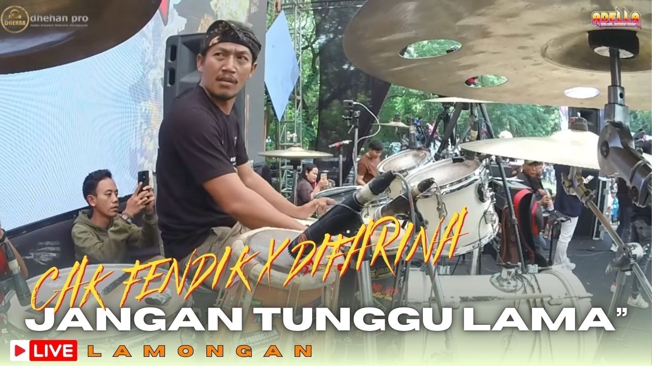 COVER KENDANG CAK NOPIE - JANGAN TUNGGU LAMA
