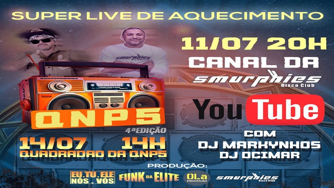 AQUECIMENTO PARA O LIVER 5 DO P NORTE SMURPHIES ESPECIAL BY DJ MARKYNHOS EP 122/2024