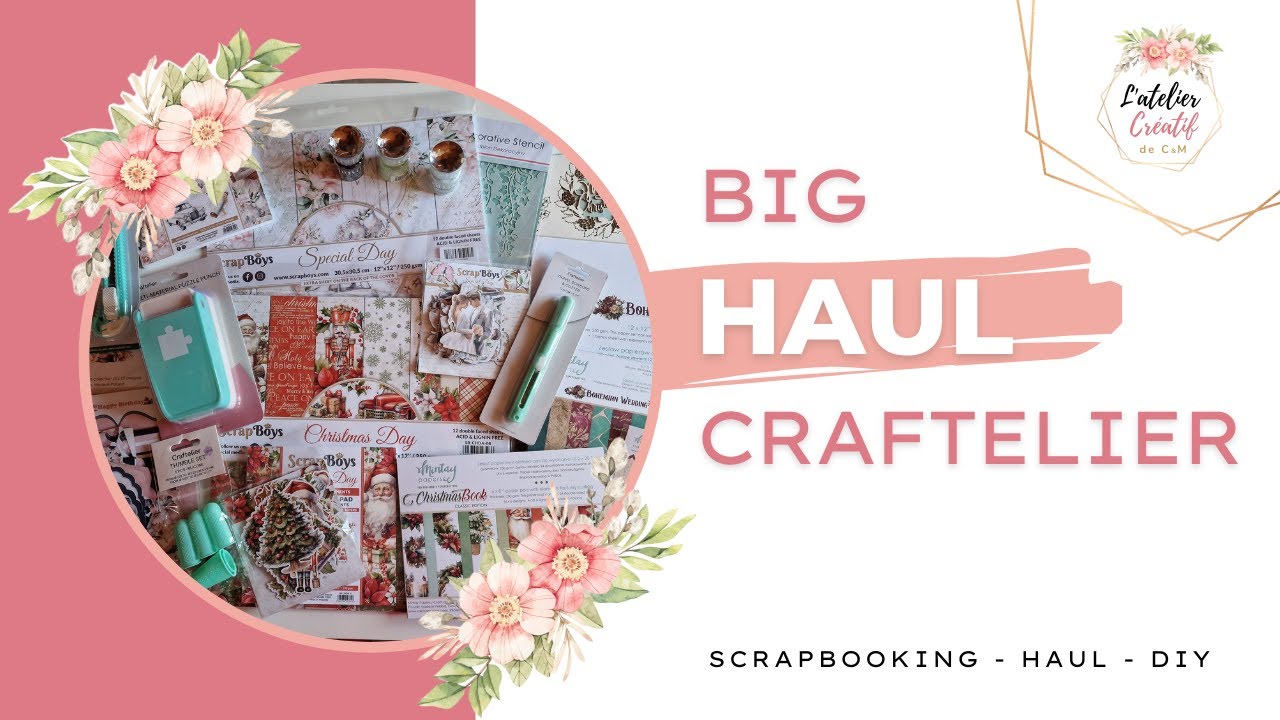 Big craquage Craftelier - Je me suis fait plaisir 😍 @craftelieronlinestore