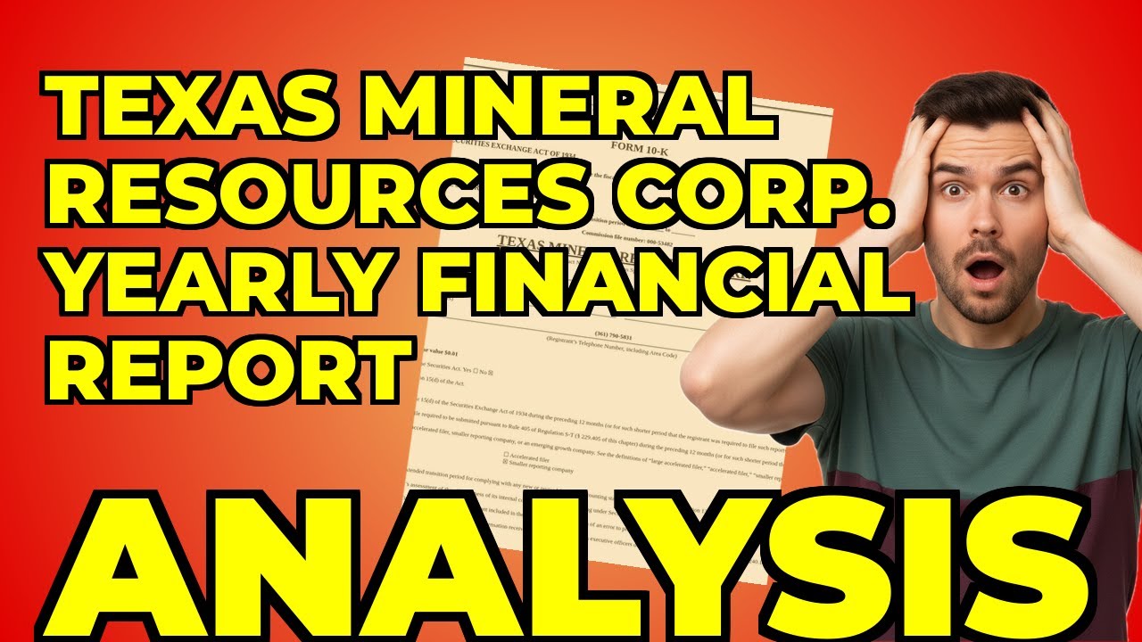 My BIGGEST Concern from Texas Mineral Resources Corp's Filing