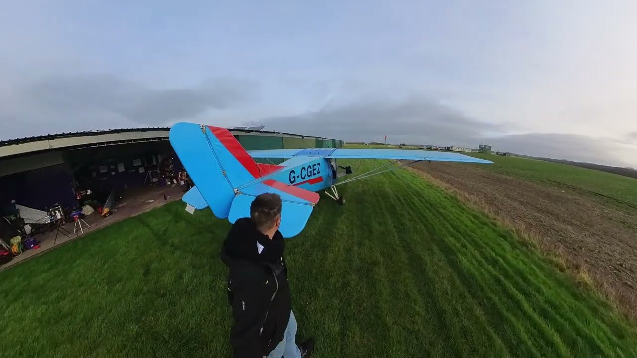 Microlight flight from Otherton