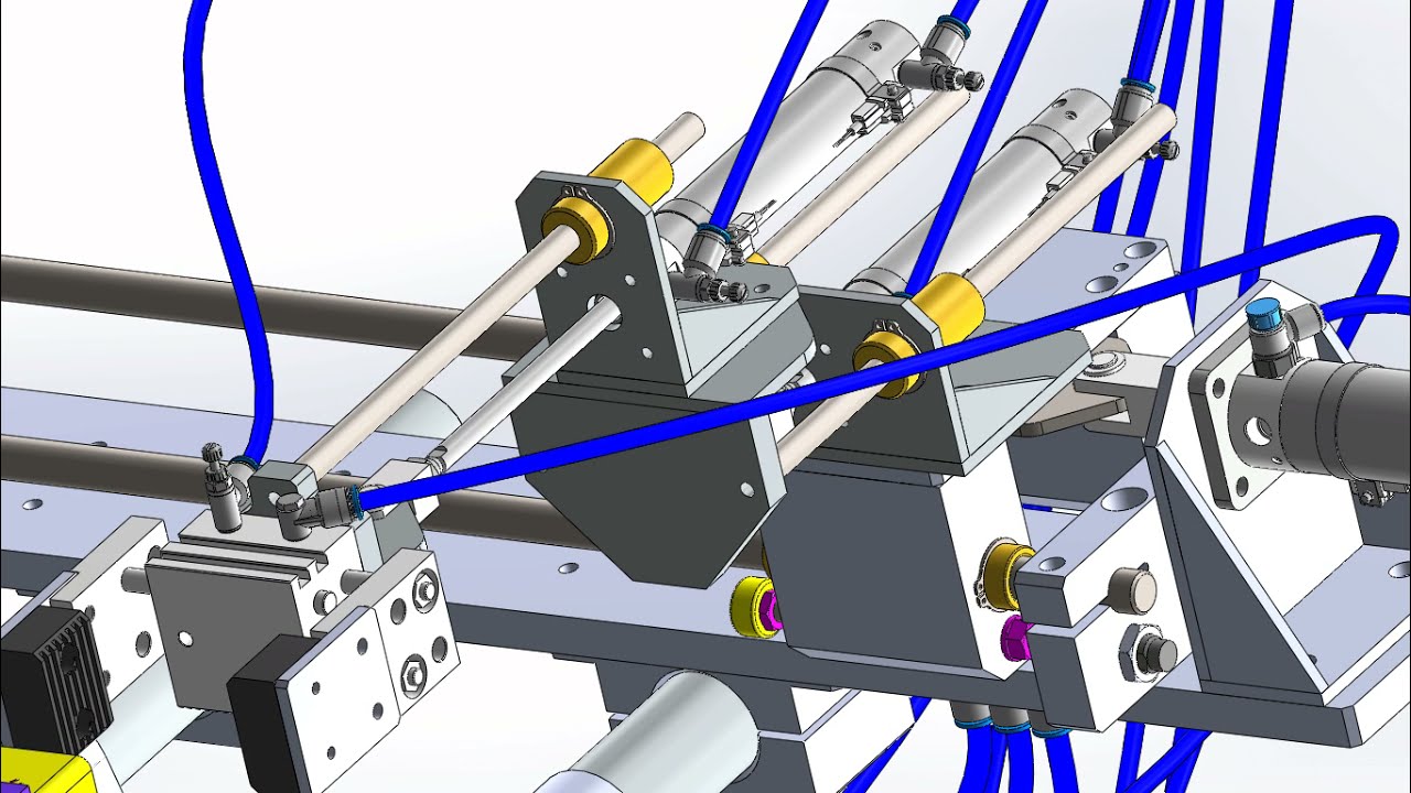 Pick and Place #3 - dual stroke pneumatic cylinder