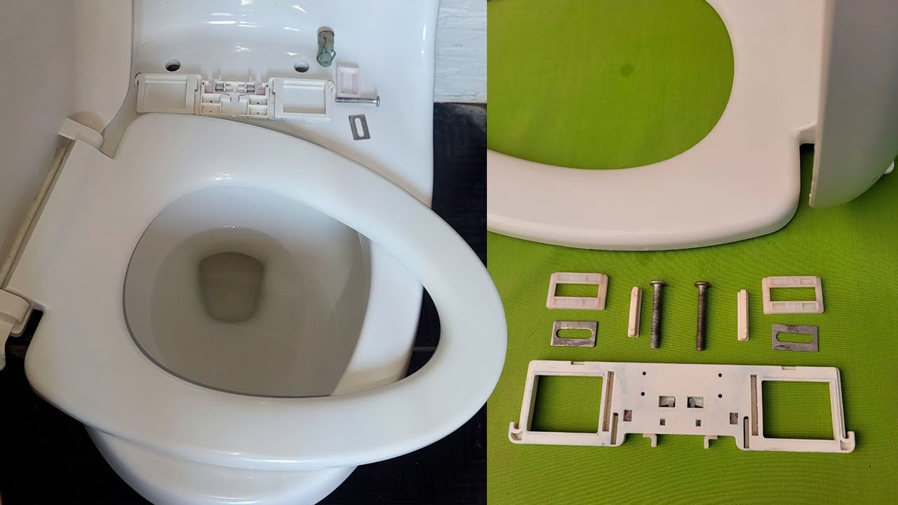 Como instalar o cambiar la TAPA de INODORO paso a paso