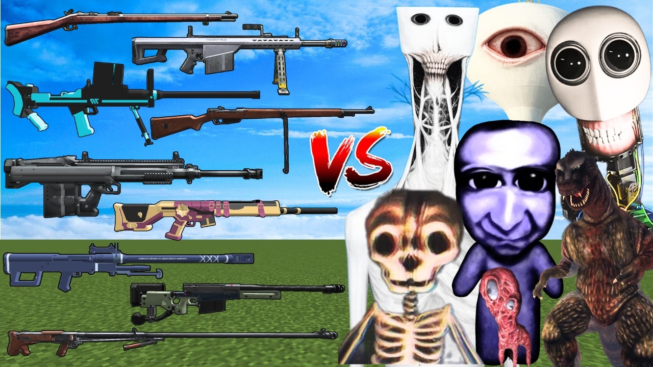 what TaCZ Sniper Gun is the strongest against All New Creepypasta?
