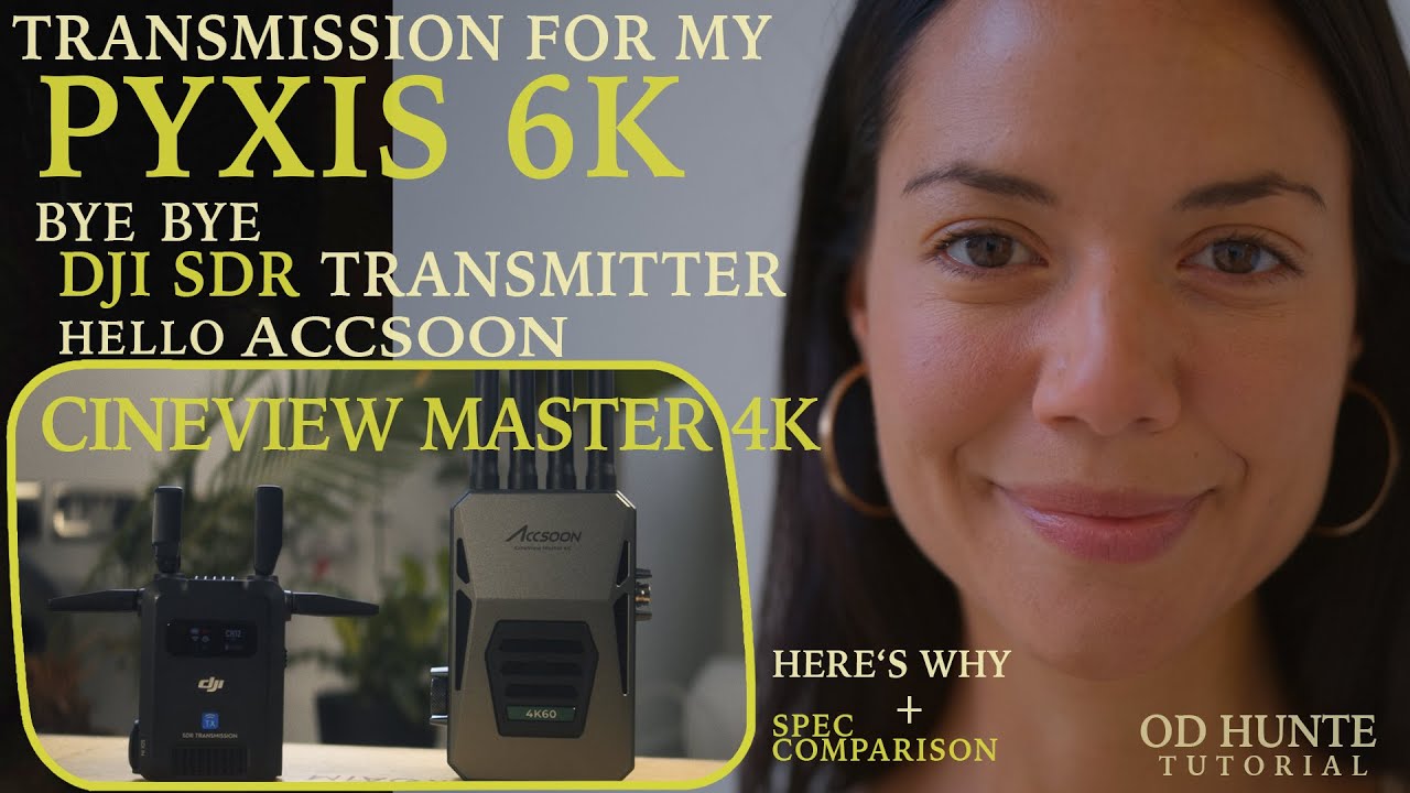 Передача для моего PYXIS 6K. Прощай, передатчик DJI SDR. Привет, Accsoon Cineview Master 4K. Вот ...