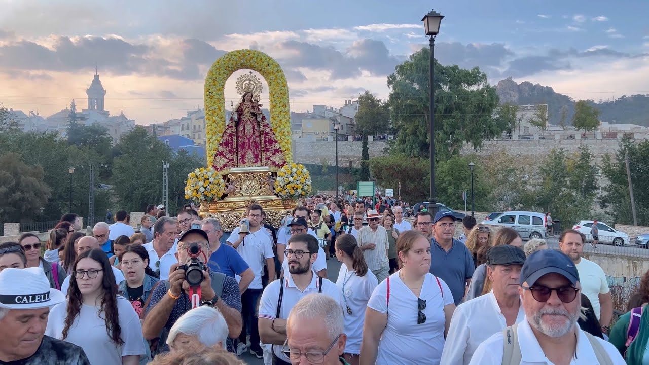 Acompañamos a la Virgen del Buen Suceso a su ermita. Romería de Cieza 2024.
