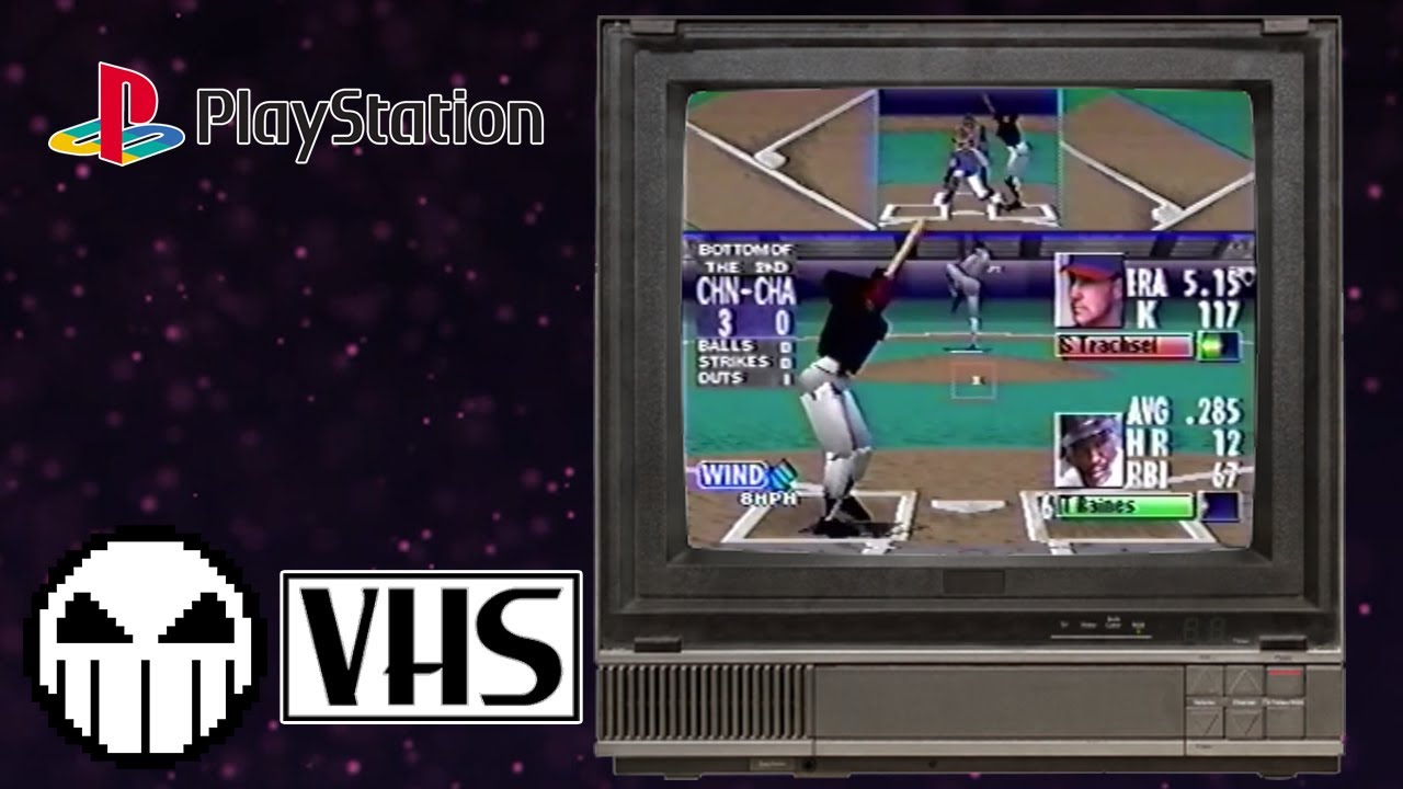Bottom of the 9th (PS1) VHS Recorded Clips