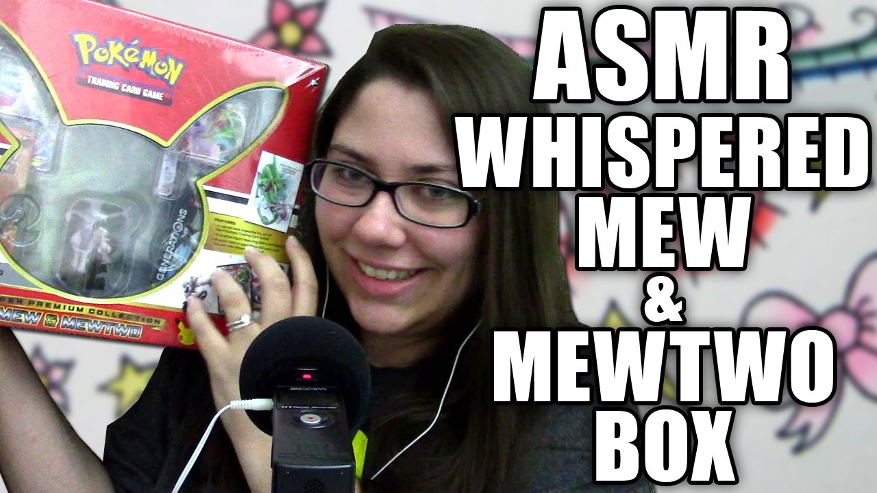 ASMR Whispered Mew & Mewtwo Super Premium Collection Unboxing, Opening Pokemon Cards
