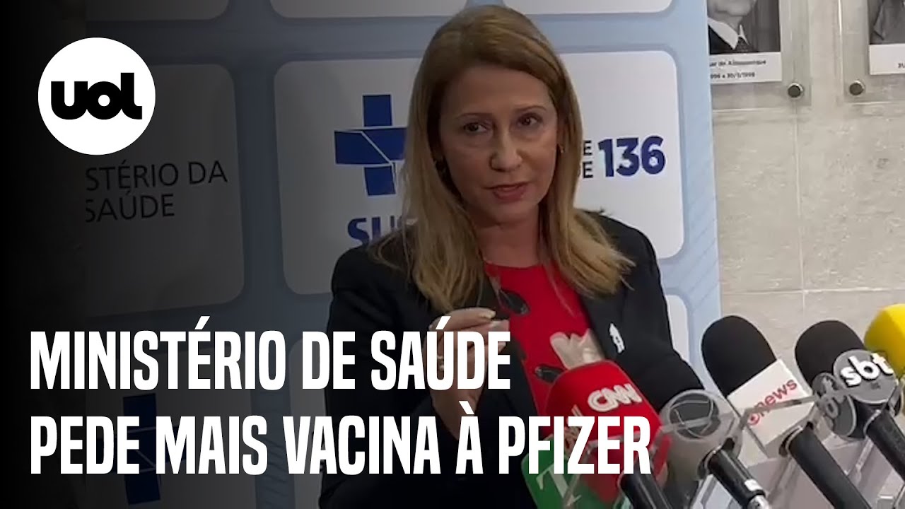 Covid: Sa&uacute;de pede &agrave; Pfizer antecipa&ccedil;&atilde;o de vacinas infantis neste m&ecirc;s