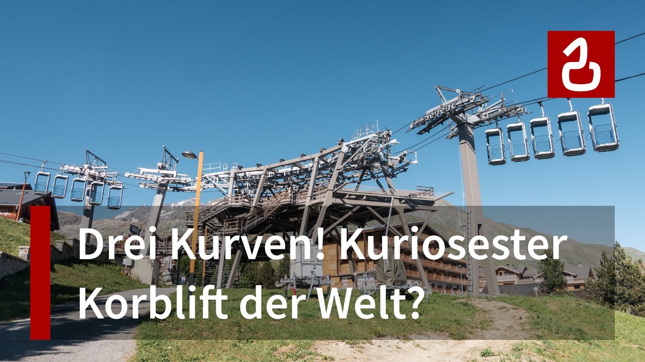 T&eacute;l&eacute;centre Alpe d'Huez | Der kurioseste Korblift der Welt?
