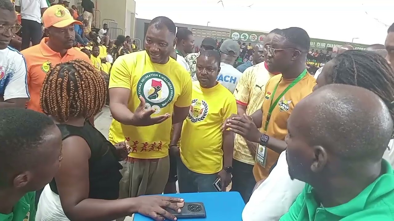 DAY SIX OF THE CAVB ZONE THREE VOLLEYBALL CLUB CHAMPIONSHIP IN ACCRA GHANA 