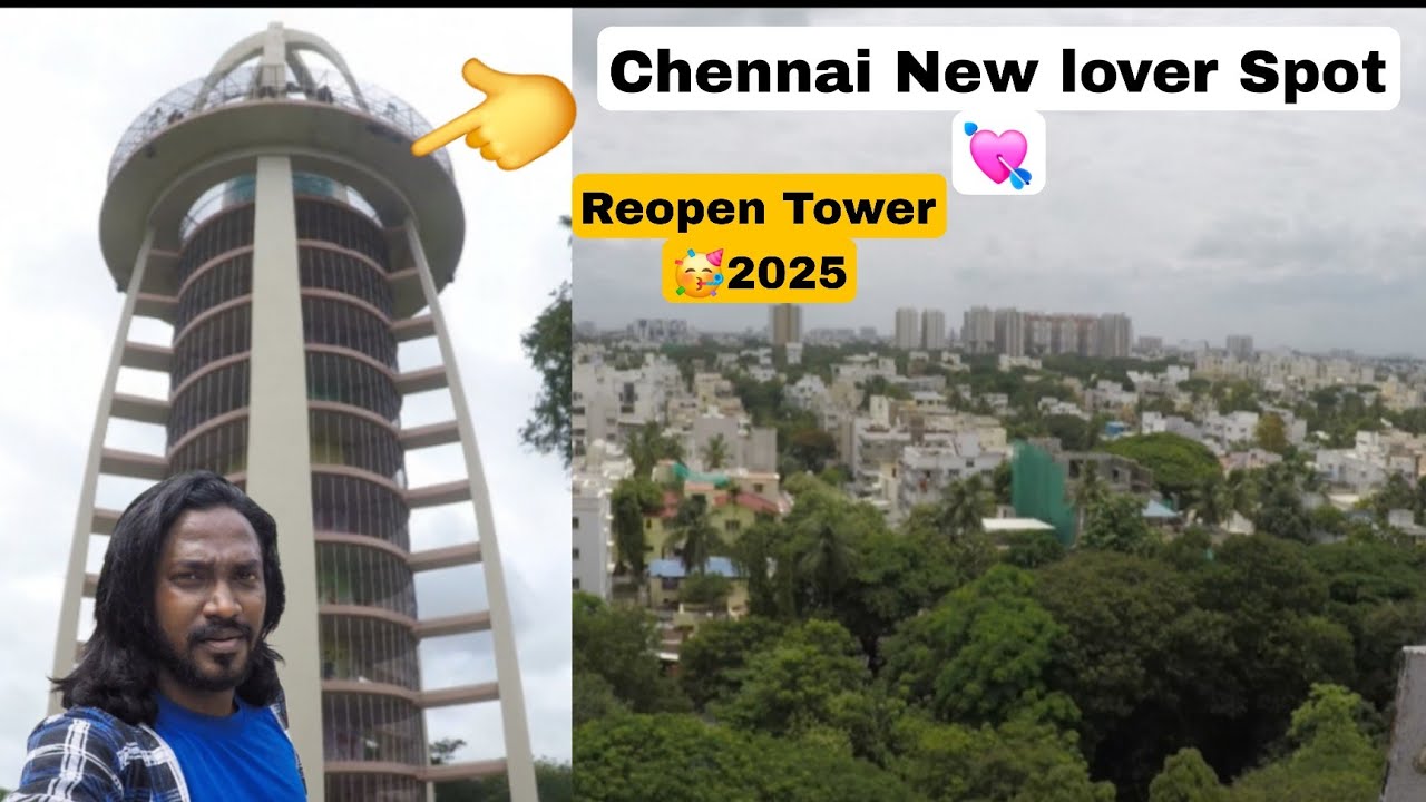 CHENNAI New Lovers Spot | Anna Nagar Tower Park | Tamil local vlog | vinothjustice #1