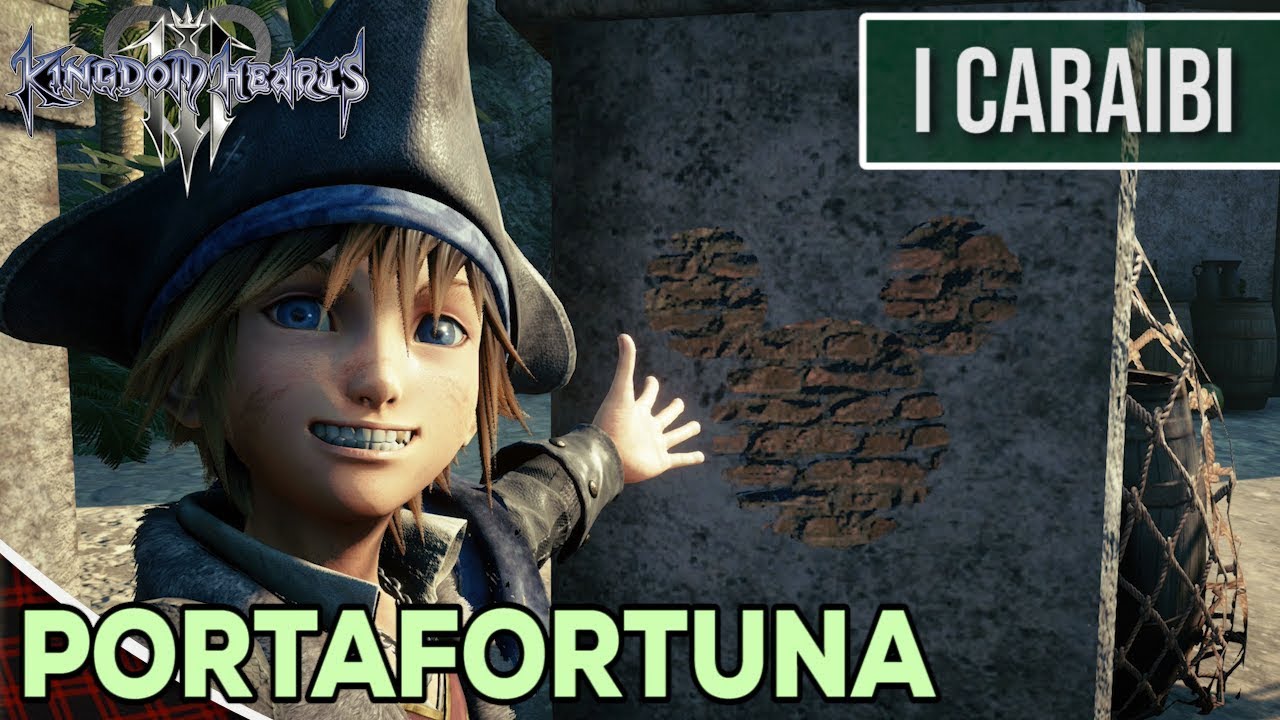 Kingdom Hearts 3 (ITA)- PORTAFORTUNA - I Caraibi