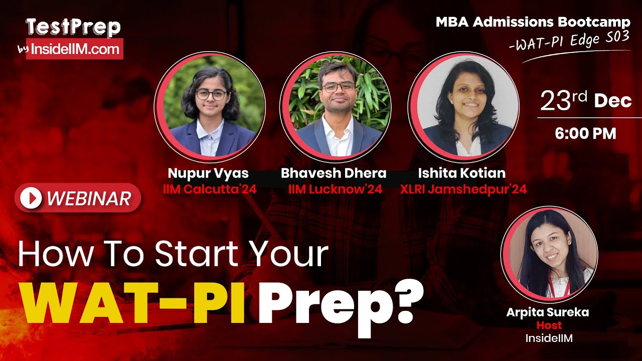 How To Start Preparing For MBA Interviews Ft. IIMC, IIML, XLRI Students